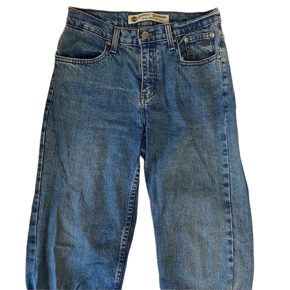 HARLEY-DAVIDSON Genuine Straight Leg Jeans Size 2 (from 2011)